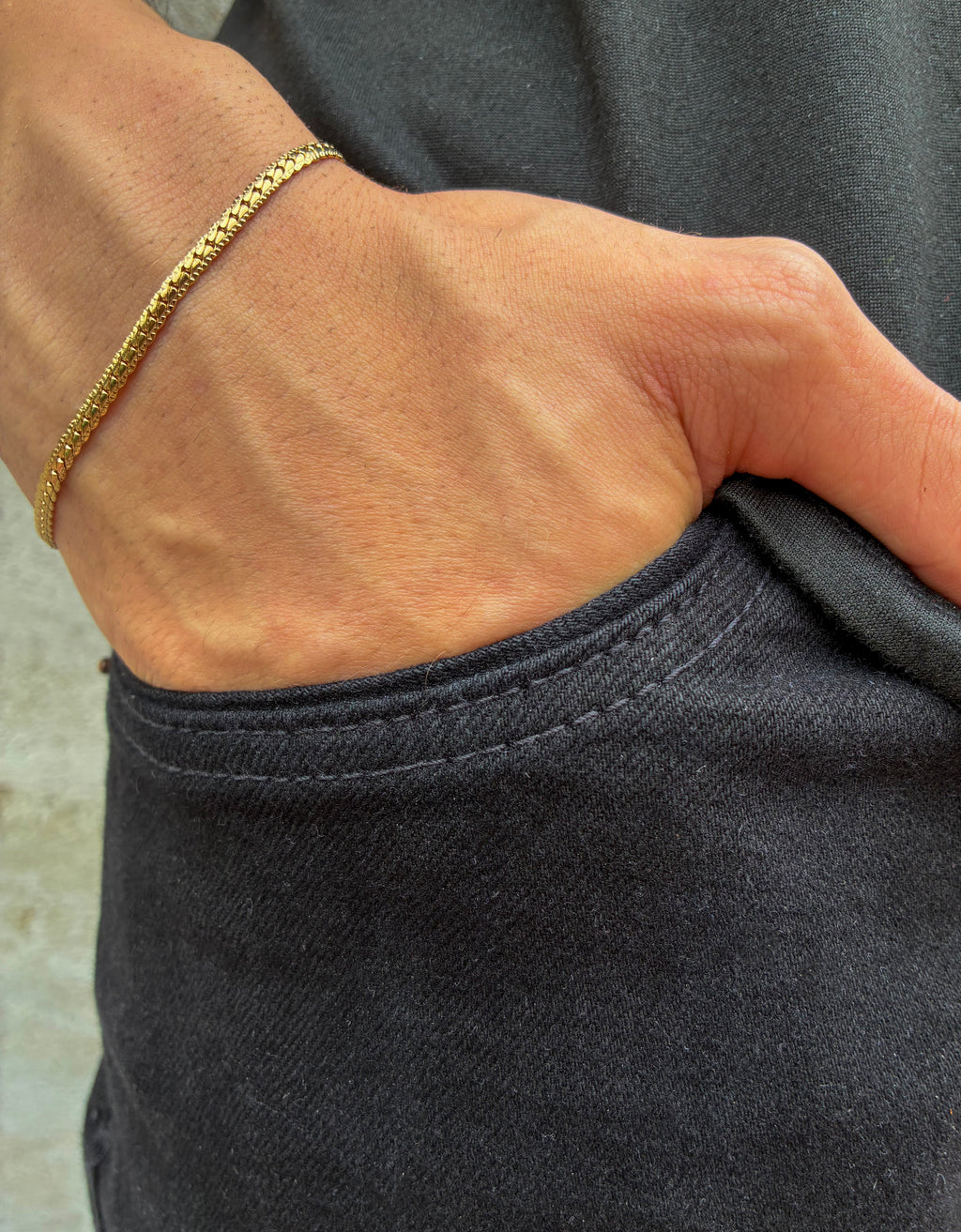 Pulsera Grabada Hombre